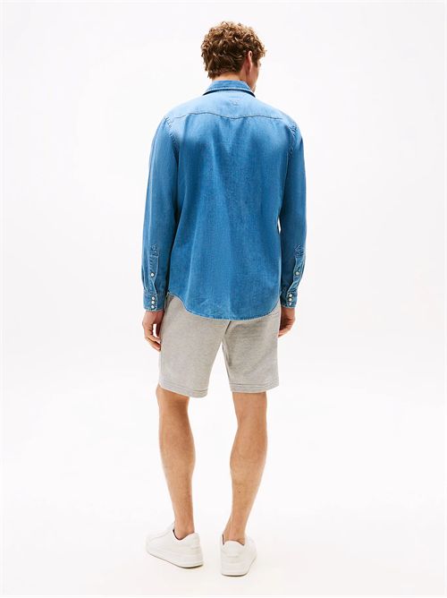 Camicia regular fit in denim stile western TOMMY HILFIGER | MW0MW394291A4